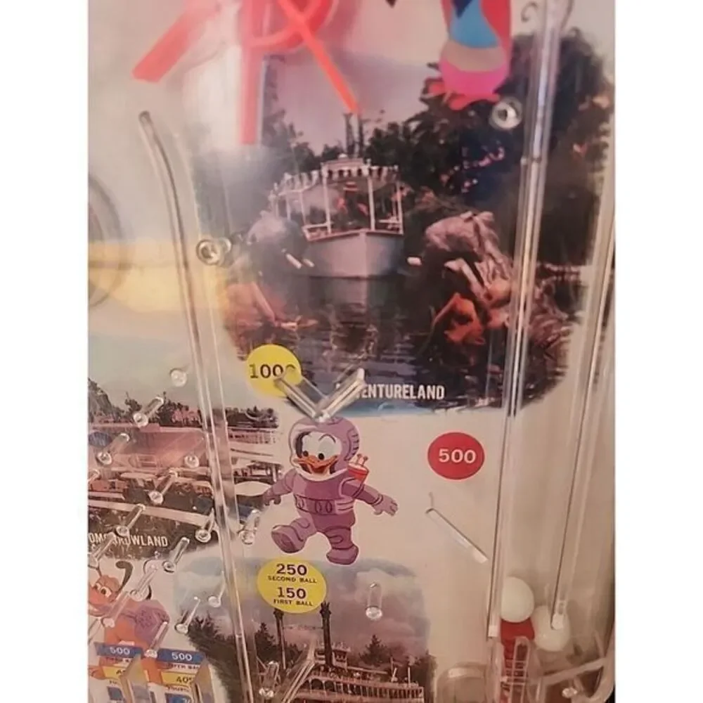 VINTAGE ORIGINAL WALT DISNEY‎ DISNEYLAND GAME PINBALL GAME 1960'S WOLVERINE TOY